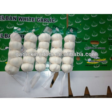 5P china fresh pure white garlic